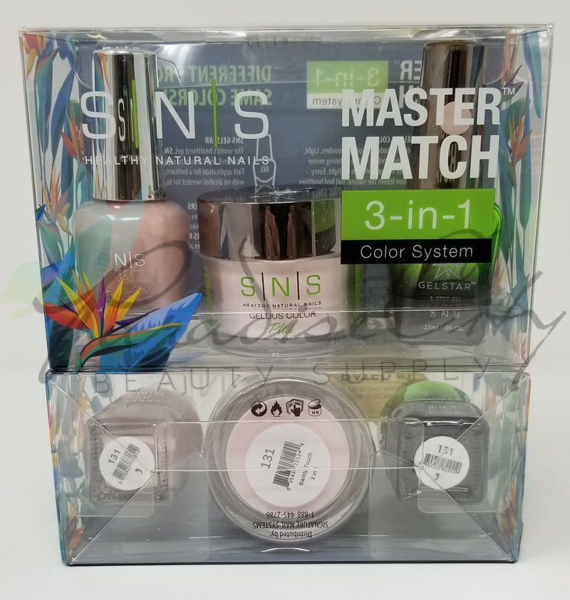 SNS Master Match 3-In-1 Color System Collection