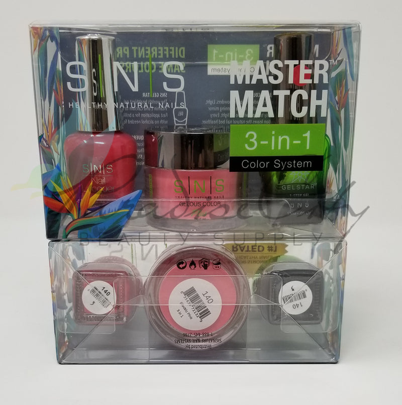 SNS Master Match 3-In-1 Color System Collection