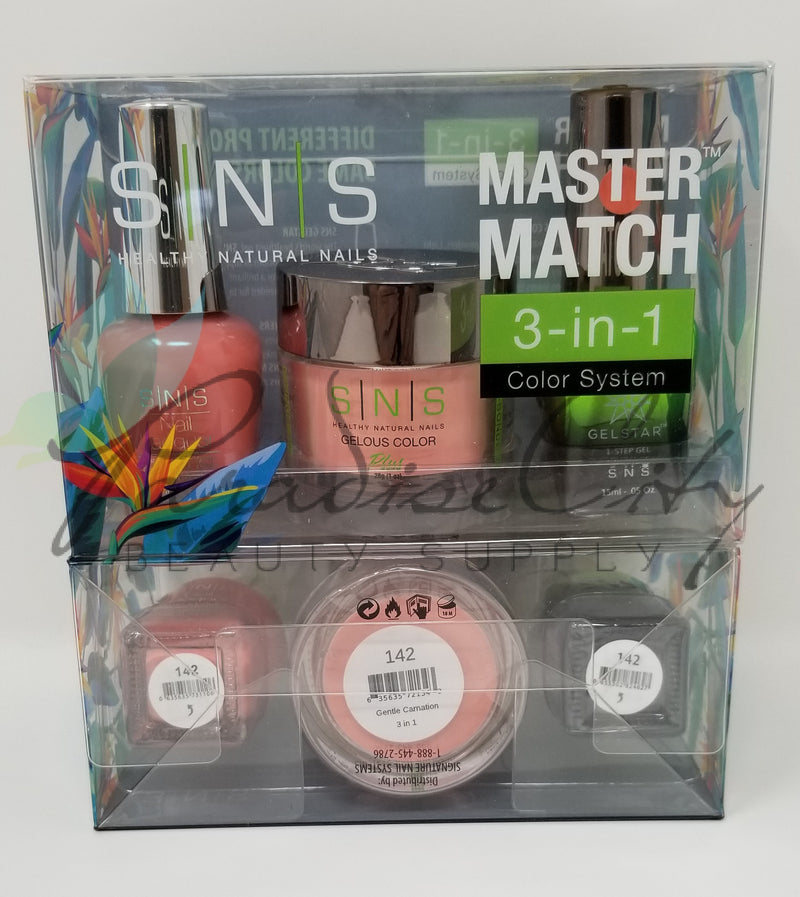 SNS Master Match 3-In-1 Color System Collection