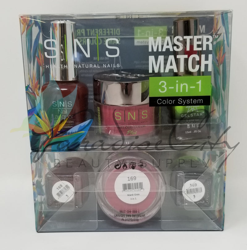 SNS Master Match 3-In-1 Color System Collection