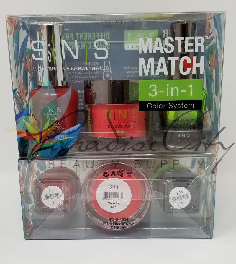 SNS Master Match 3-In-1 Color System Collection