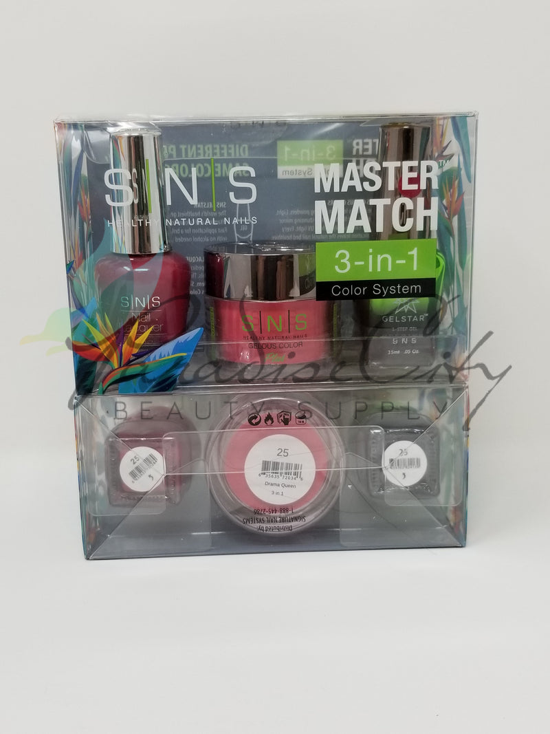 SNS Master Match 3-In-1 Color System Collection