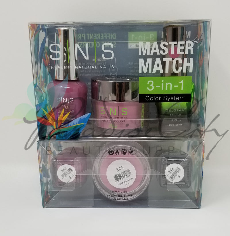 SNS Master Match 3-In-1 Color System Collection