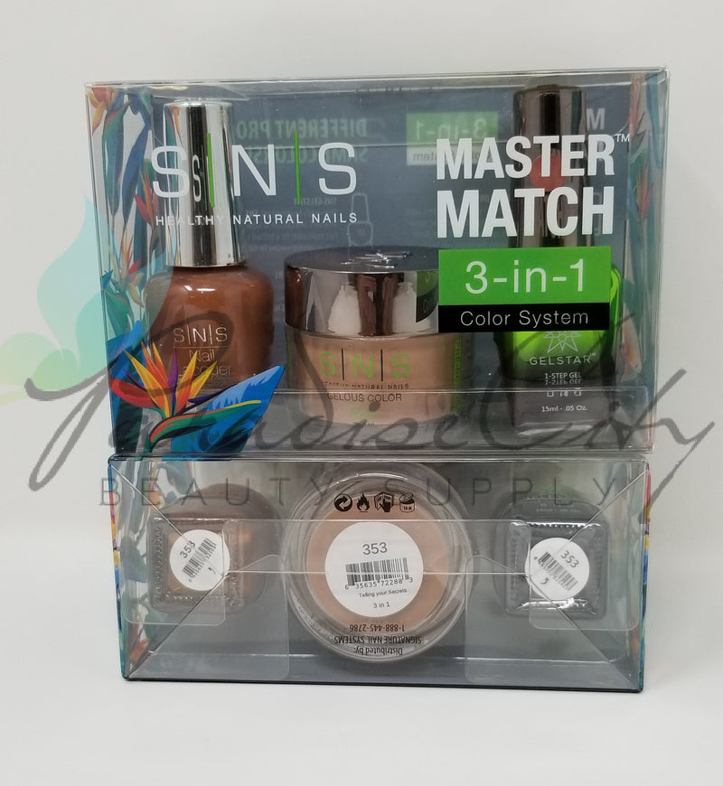 SNS Master Match 3-In-1 Color System Collection