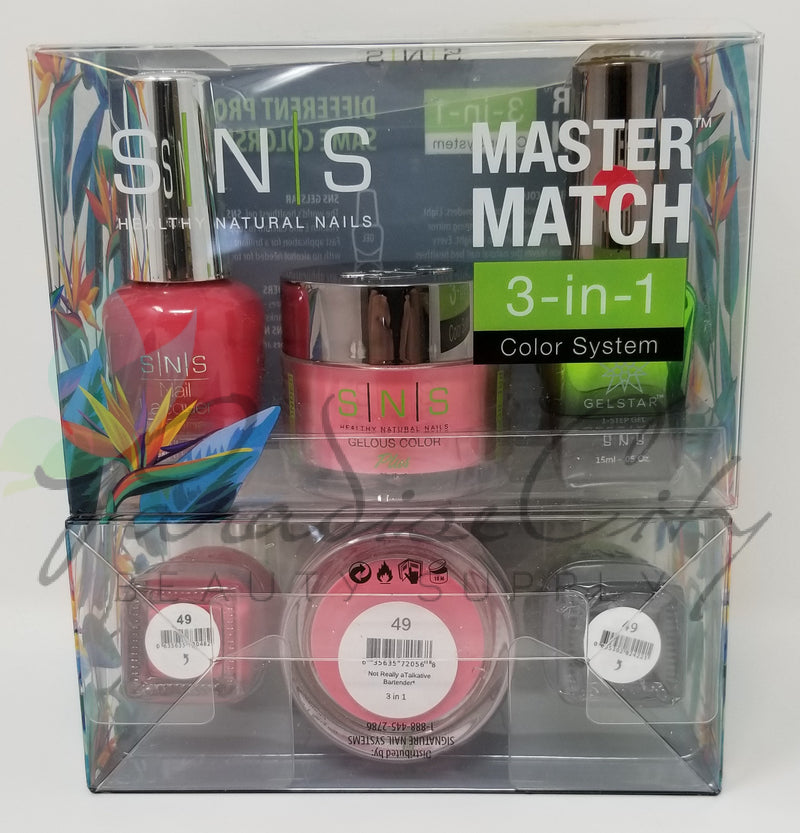 SNS Master Match 3-In-1 Color System Collection