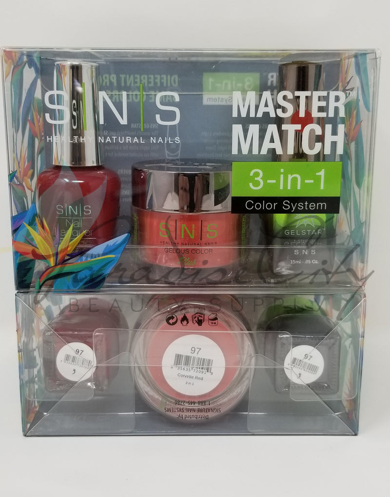 SNS Master Match 3-In-1 Color System Collection