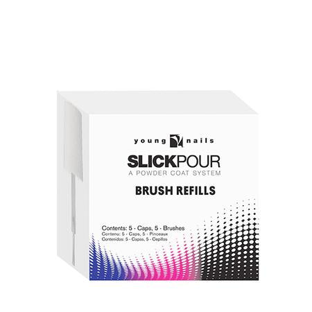 Young Nails - SLICKPOUR BRUSH REFILLS (5PK)