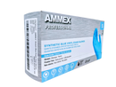 AMMEX Stretch Synthetic Blue Vinyl PF Exam Gloves