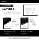 Apres Gel-X Coffin (Scuplted) Shape Tips (Refill Packs)