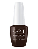 OPI GelColor (2017 Bottle) - Shh… It's Top Secret! (NEW BOTTLE)
