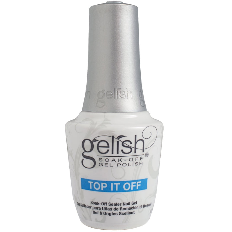 Gelish Gel Polish Essentials (2017 New Bottle) - Top It Off