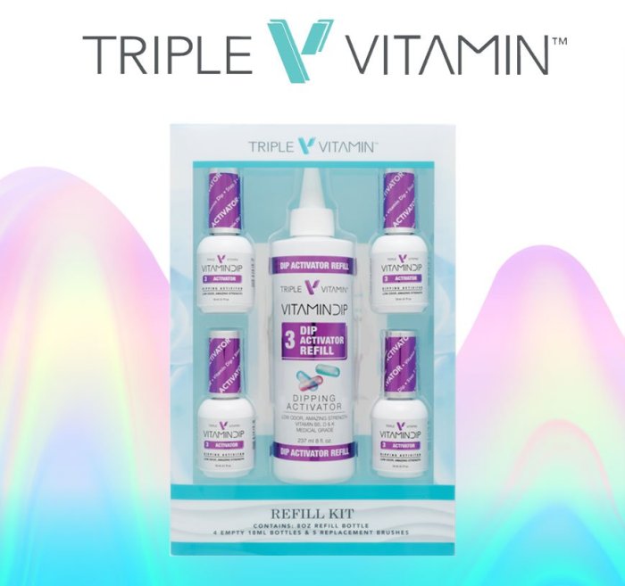 Triple Vitamin Dip Refill Kit