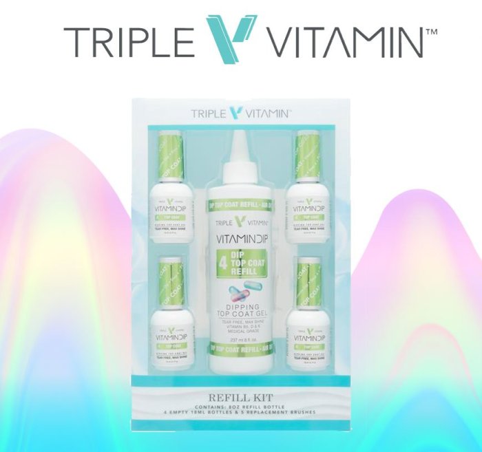 Triple Vitamin Dip Refill Kit