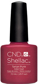 CND Shellac Tartan Punk