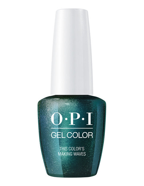 OPI GelColor (2017 Bottle) - This Color's Making Waves (NEW BOTTLE)