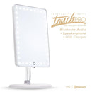 Impressions Touch Pro LED Makeup Mirror w/ Bluetooth Audio + Speakerphone & USB Charger