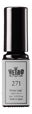 Vetro - V271 Silver Leaf Vetro Gel Polish Leaf Collection