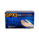 GPX3 200 Clear Vinyl Industrial Disposable Gloves