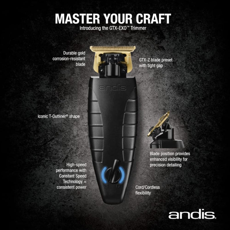 ANDIS GTX-EXO Cordless Lithium-ion Trimmer