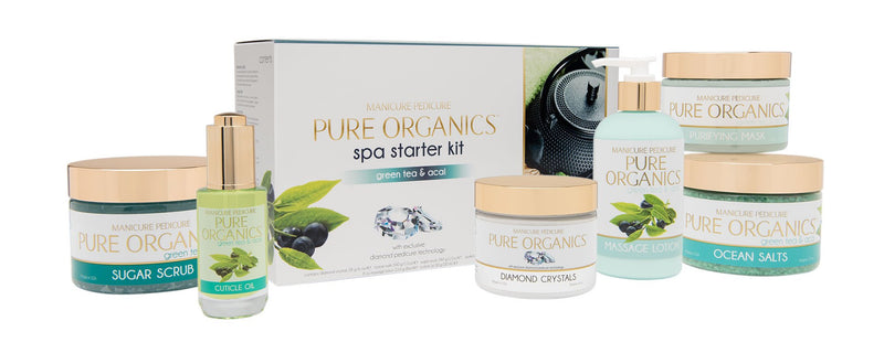 La Palm - Pure Organic Green Tea & Acai Spa Starter Kit