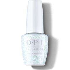 OPI Gelcolor - Optical Nailusion (an iridescent white glitter) GCE01