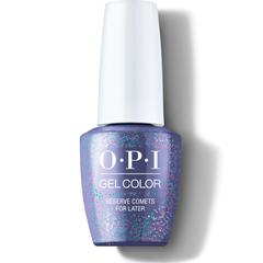 OPI Gelcolor - Reserve Comets For Later (a holographic purple glitter) GCE05