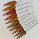 Bio Seaweed Gel - gelChrome Multi-Chromatic Gel Polish C2 FIRE