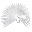 50 pcs Stiletto Nail Art Swatch Sticks