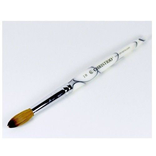 Christrio Deluxe Marbled Acrylic Nail Brush