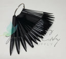 50 pcs Stiletto Nail Art Swatch Sticks