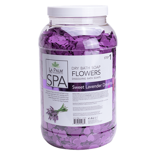 La Palm - Dry Bath Soap Flowers – Sweet Lavender Dreams