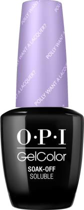 OPI GelColor Fiji Collection - POLLY WANT A LACQUER?