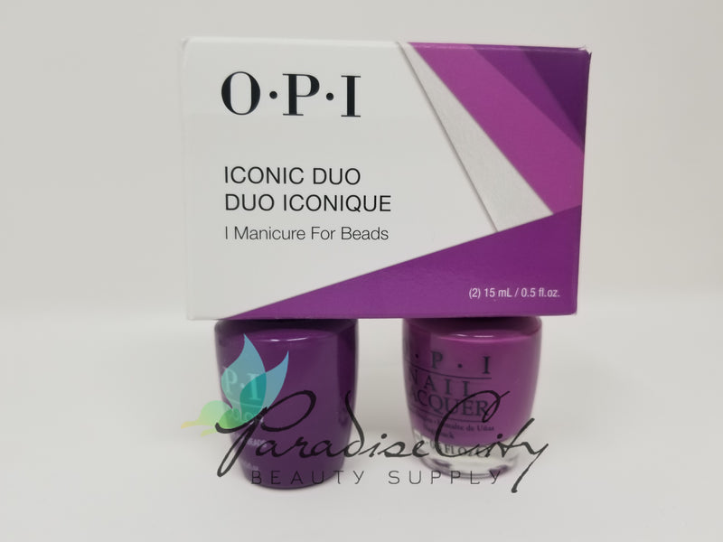 OPI Iconic Duo Iconique - I Manicure For Beads