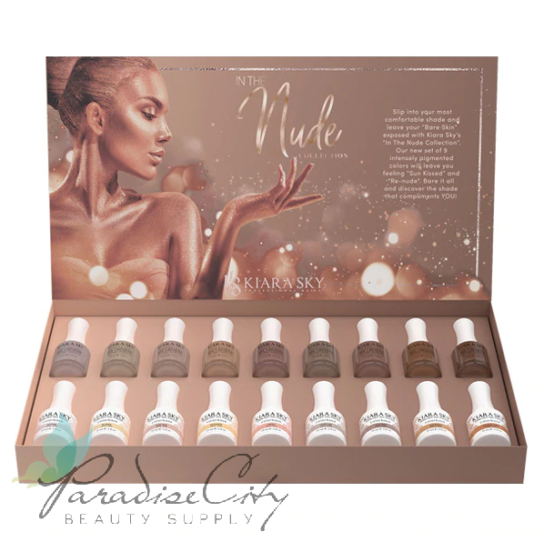Kiara Sky In The Nude Collection in Gel Polish and Nail Lacquer Gift Box