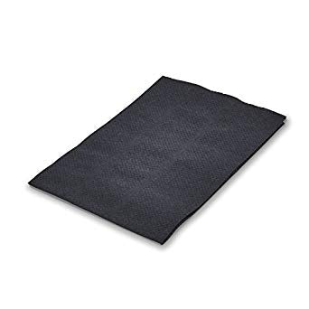 Graham Beauty - Lap Cloth (Black, 13.5" x 18") - Case of 500