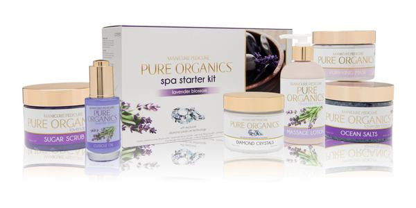La Palm - Pure Organic Lavender Blossom Spa Starter Kit