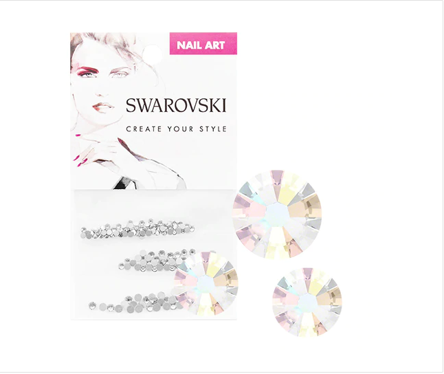 Swarovski - Crystals For Nails 2058 Crystal AB Multi Size