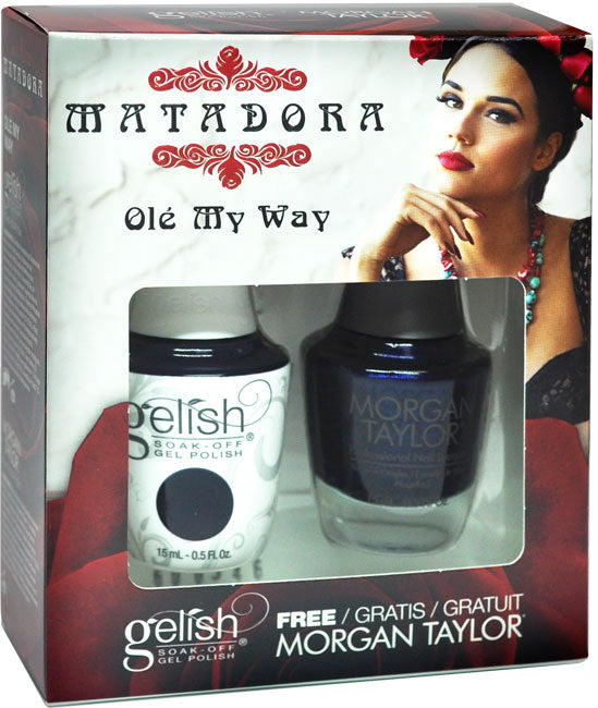Gelish Matadora Matching Gel Polish & Nail Lacquer - Ole My Way