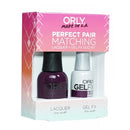 Orly Perfect Pair Matching - Plum Noir