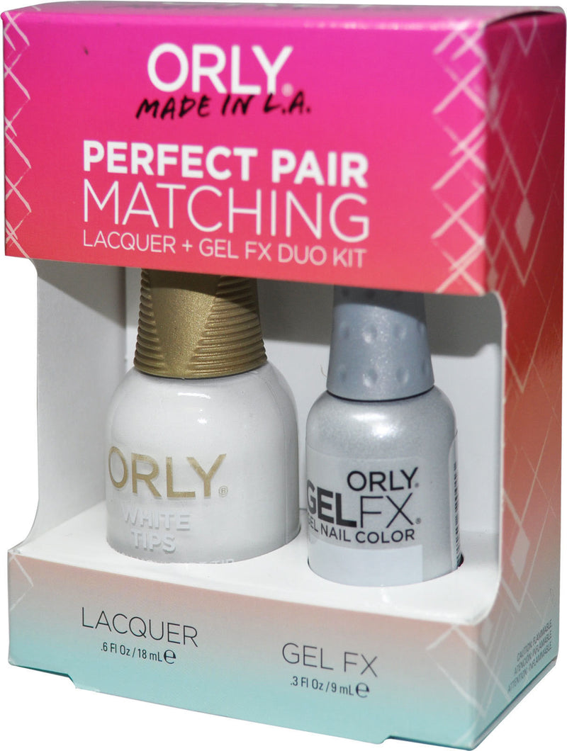 Orly Perfect Pair Matching - White Tips