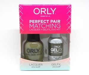 Orly Perfect Pair Matching - Olive You Kelly