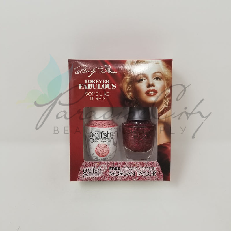 Gelish Two Of A Kind Forever Fabulous Marilyn Monroe Collection Gel Polish & Nail Lacquer Matching Set  - Holiday & Winter 2018