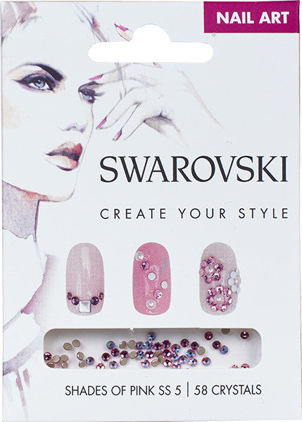 Swarovski - Nail Art Shades Of Pink