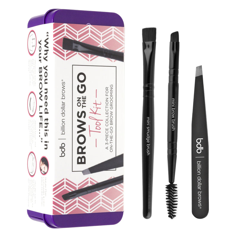 Billion Dollar Brows - Brows On The Go - Tool Kit