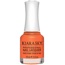 Kiara Sky Nail Lacquer - N542 TWIZZLY TANGERINE