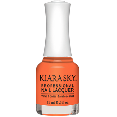 Kiara Sky Nail Lacquer - N542 TWIZZLY TANGERINE