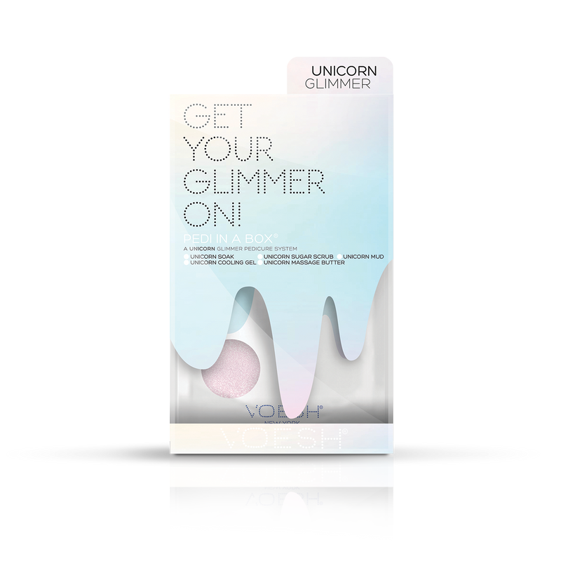 Voesh Unicorn Glimmer 5 Step Single - Use Pedicure