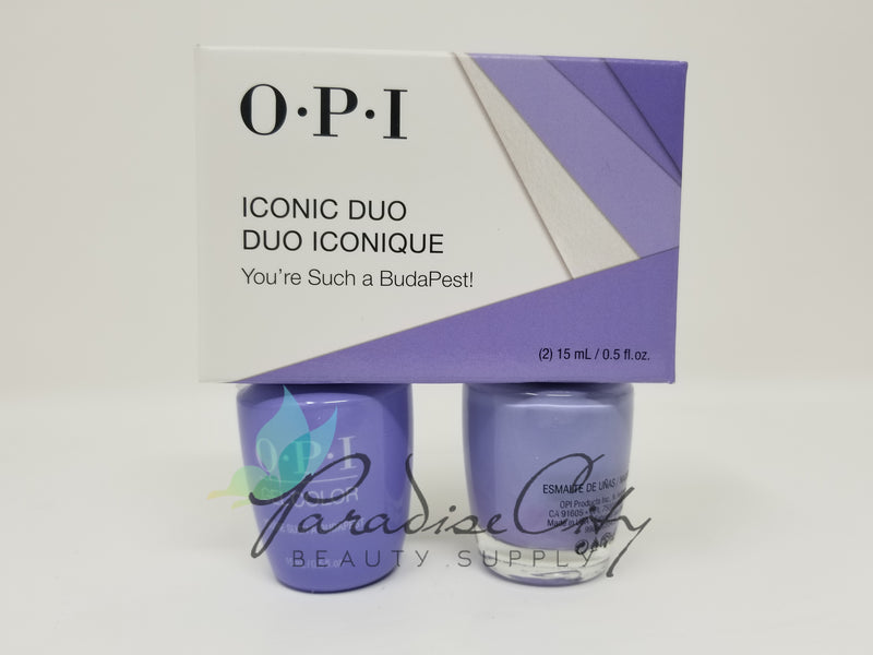 OPI Iconic Duo Iconique - You're Such a Budapest!